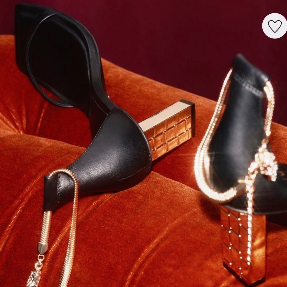 ALDO ankle strap heeled sandal